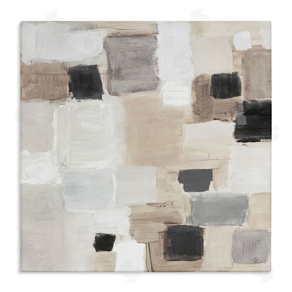 stupell industries Lanie Loreth | Neutral Square Patchwork