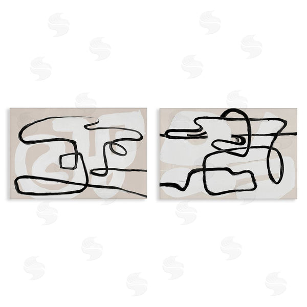 stupell industries Lanie Loreth | Neutral Twists & Turns Wall Art