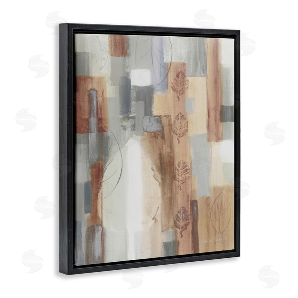 Stupell Industries Lanie Loreth | Organic Leaf Watermarks Intricate Irregular Rectangular Pattern Wall Art