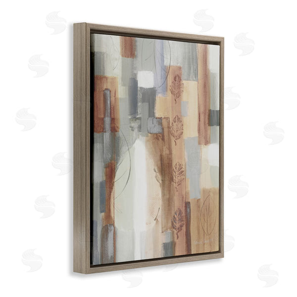 Stupell Industries Lanie Loreth | Organic Leaf Watermarks Intricate Irregular Rectangular Pattern Wall Art