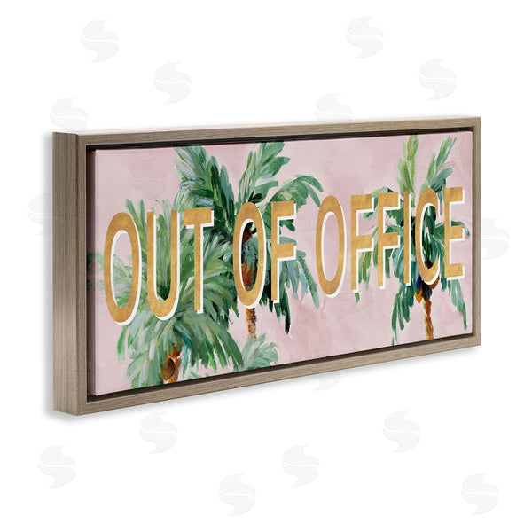 Stupell Industries Lanie Loreth | Out Of Office Palms Wall Art