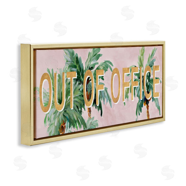 Stupell Industries Lanie Loreth | Out Of Office Palms Wall Art