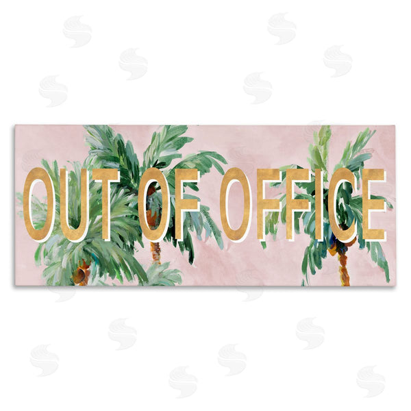 stupell industries Lanie Loreth | Out Of Office Palms Wall Art