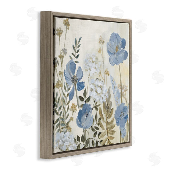 Stupell Industries Lanie Loreth | Peaceful Blue Iris Garden Wall Art