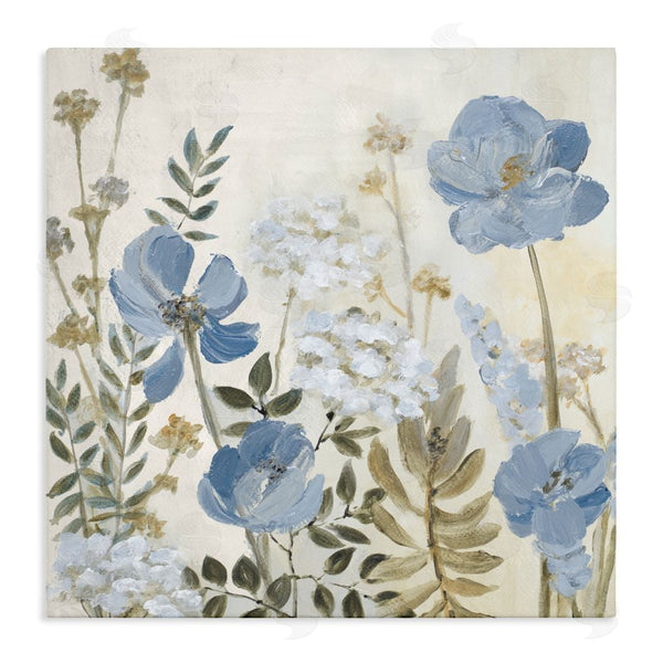stupell industries Lanie Loreth | Peaceful Blue Iris Garden Wall Art