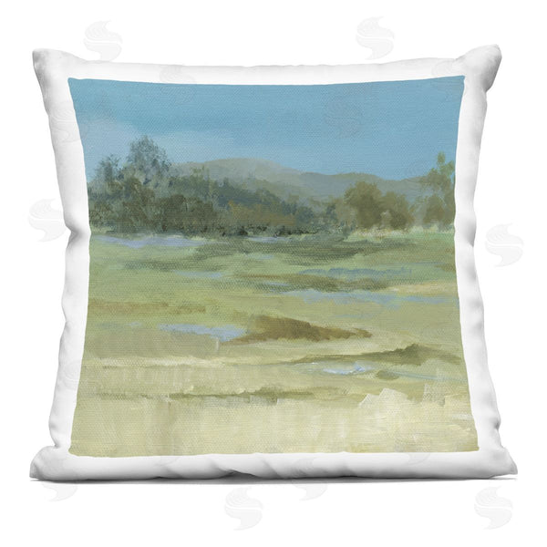 stupell industries Lanie Loreth | Peaceful Day Vast Scenery Printed Throw Pillow