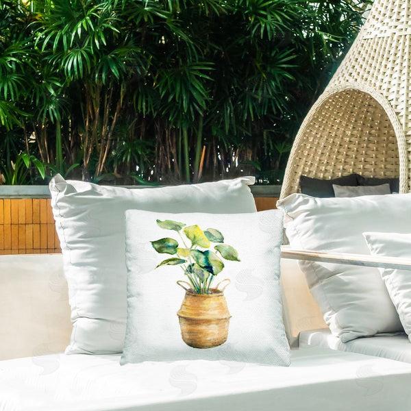 Stupell Industries Lanie Loreth | Plant In Pottery Printed Throw Pillow
