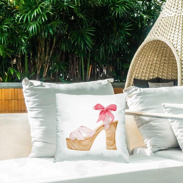 Stupell Industries Lanie Loreth | Pool Party Summer Stiletto Printed Throw Pillow