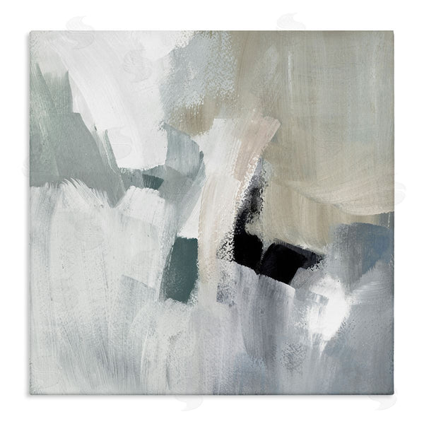 stupell industries Lanie Loreth | Quiet In Grays Abstract Wall Art