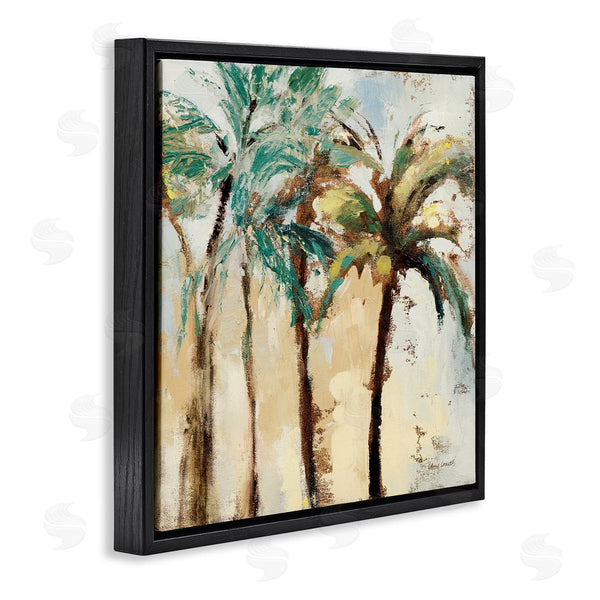 Stupell Industries Lanie Loreth | Rustic Brushed Palm Trees