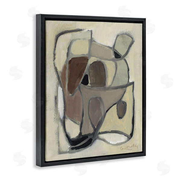 Stupell Industries Lanie Loreth | Rustic Curved Shapes Abstract