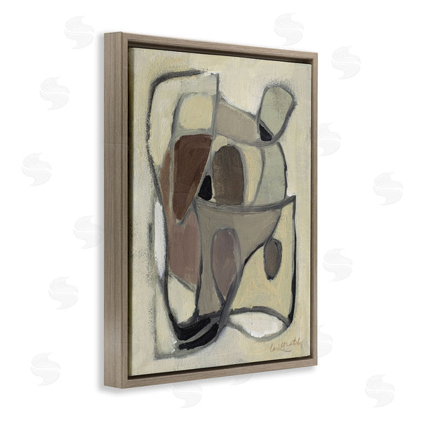 Stupell Industries Lanie Loreth | Rustic Curved Shapes Abstract