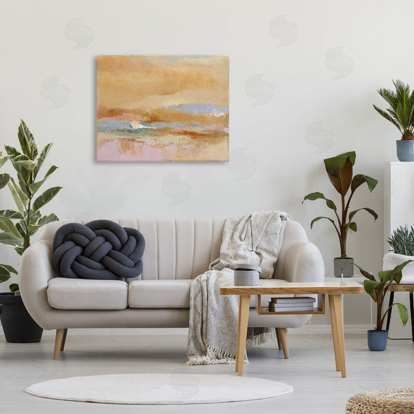 Stupell Industries Lanie Loreth | Rustic Tan Abstraction Wall Art
