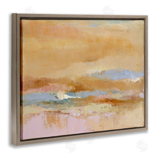 Stupell Industries Lanie Loreth | Rustic Tan Abstraction Wall Art