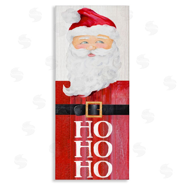 stupell industries Lanie Loreth | Santa Clause Rustic Red Suit Charming Christmas Wall Art