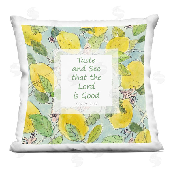 stupell industries Lanie Loreth | See the Lord is Good Throw Pillow