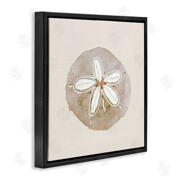 Stupell Industries Lanie Loreth | Serene Beige Sand Dollar Wall Art