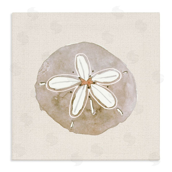 stupell industries Lanie Loreth | Serene Beige Sand Dollar Wall Art