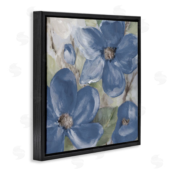 Stupell Industries Lanie Loreth | Silently Blue Bloom