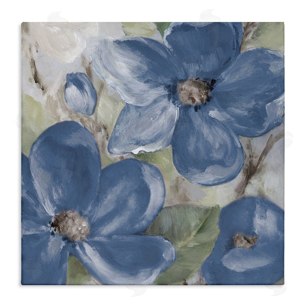 stupell industries Lanie Loreth | Silently Blue Bloom