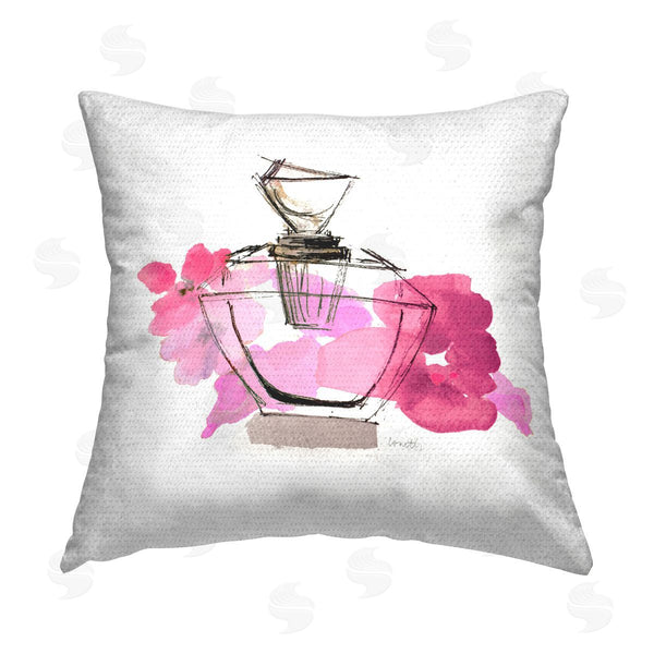 Stupell Industries Lanie Loreth | Sketched Doodle Perfume Printed Throw Pillow