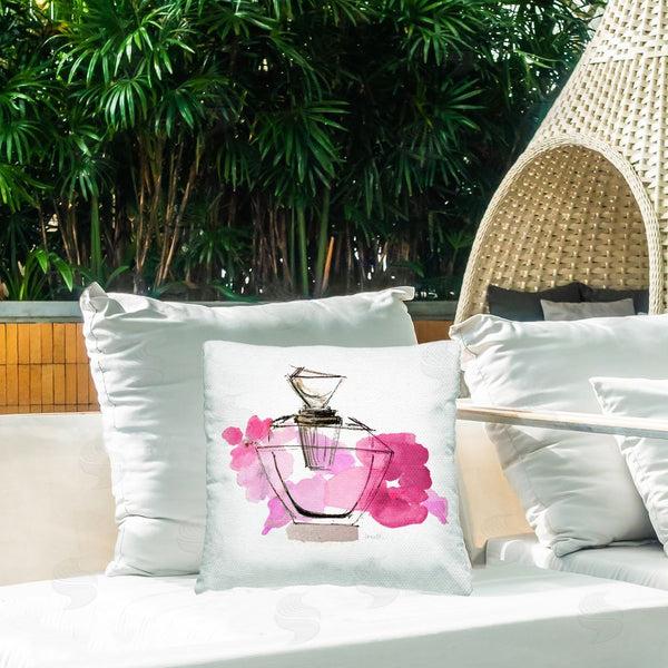 Stupell Industries Lanie Loreth | Sketched Doodle Perfume Printed Throw Pillow