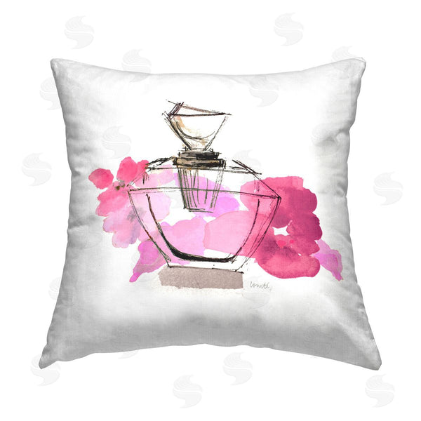 stupell industries Lanie Loreth | Sketched Doodle Perfume Printed Throw Pillow