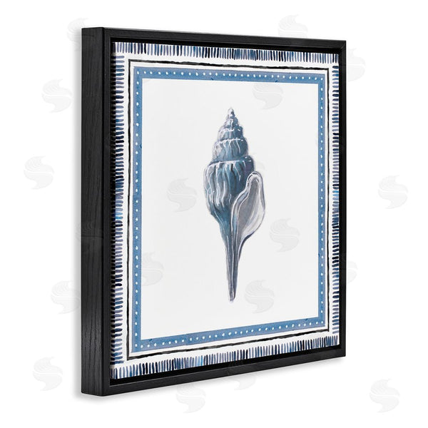 Stupell Industries Lanie Loreth | Soft Blue Conch Shell Wall Art