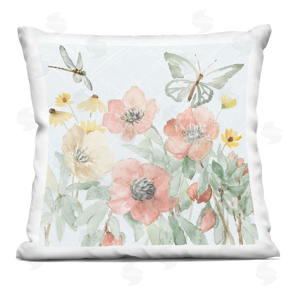 Stupell Industries Lanie Loreth | Soft Garden Joy Throw Pillow