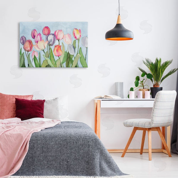 Stupell Industries Lanie Loreth | Soft Tulip Field Wall Art