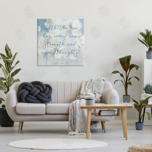 Stupell Industries Lanie Loreth | Strength & New Thoughts Quote Wall Art