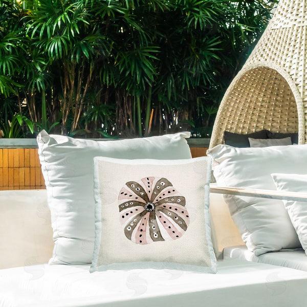 Stupell Industries Lanie Loreth | Striped Sea Urchin Throw Pillow
