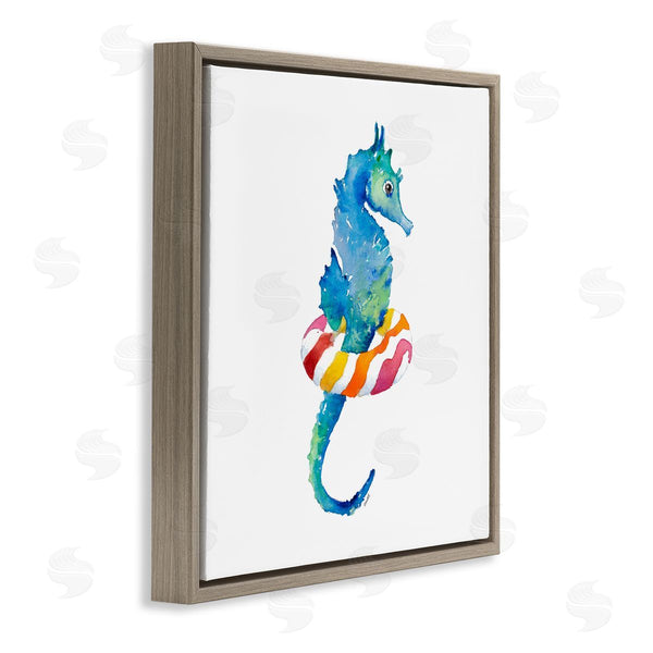 Stupell Industries Lanie Loreth | Summer Float Seahorse