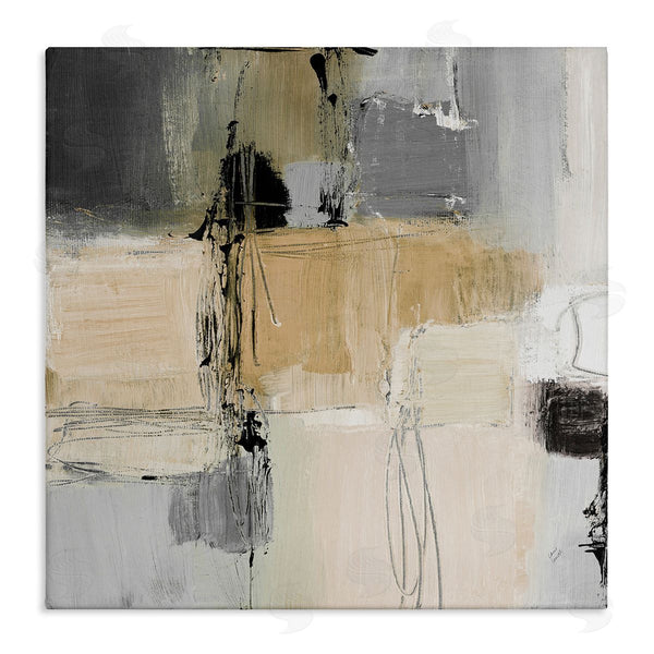 stupell industries Lanie Loreth | Tan and Grey Rustic Collage Wall Art