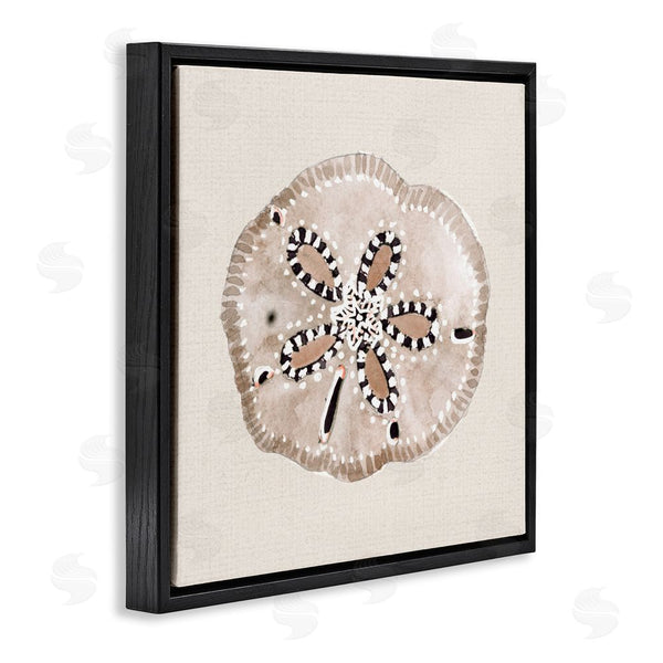 Stupell Industries Lanie Loreth | Taupe & Beige Sand Dollar Wall Art