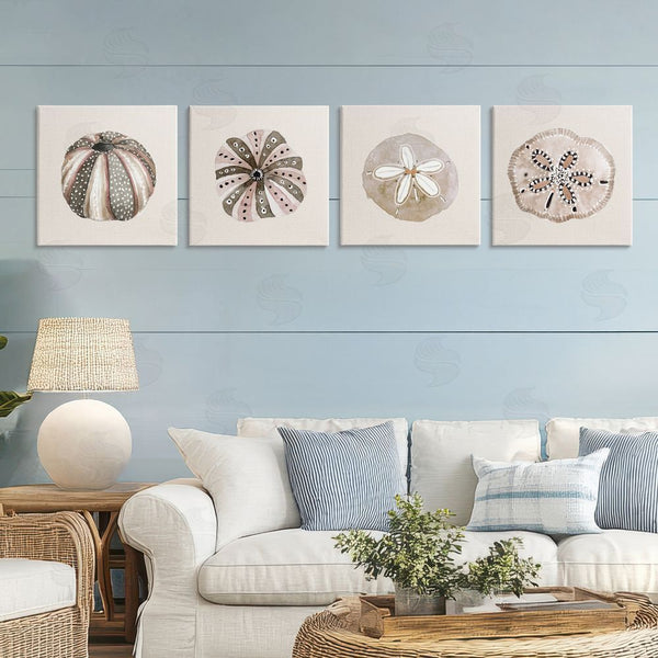 Stupell Industries Lanie Loreth | Taupe & Beige Sea Creatures Wall Art