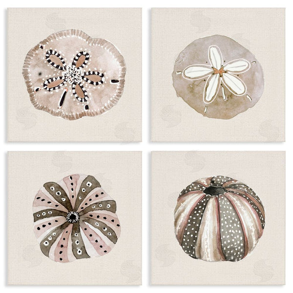 stupell industries Lanie Loreth | Taupe & Beige Sea Creatures Wall Art