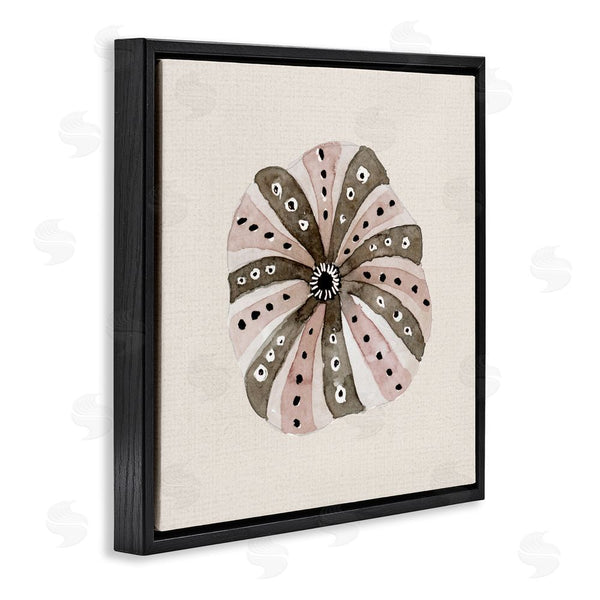 Stupell Industries Lanie Loreth | Taupe Striped Sea Urchin Wall Art