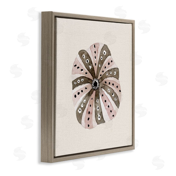 Stupell Industries Lanie Loreth | Taupe Striped Sea Urchin Wall Art
