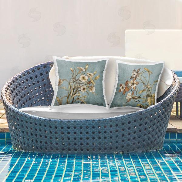 Stupell Industries Lanie Loreth | Traditional Field Flower Portrait Printed Throw Pillow Set