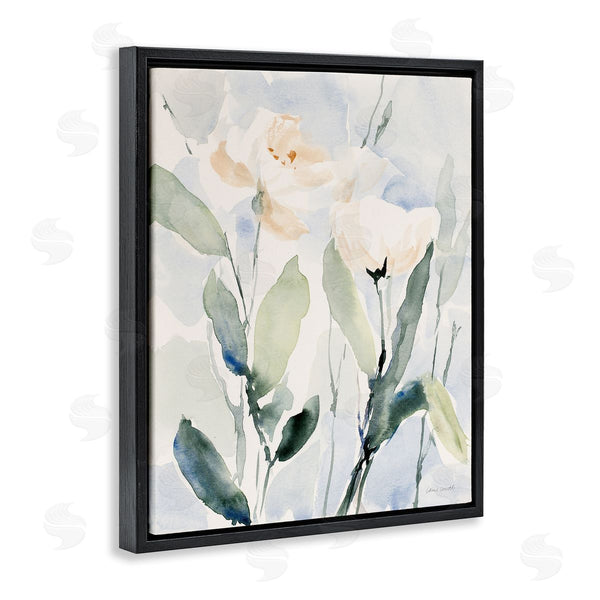 Stupell Industries Lanie Loreth | Traditional White Flower Blossoms Watercolor Detail Wall Art