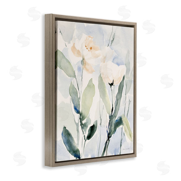 Stupell Industries Lanie Loreth | Traditional White Flower Blossoms Watercolor Detail Wall Art
