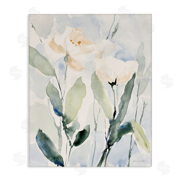 stupell industries Lanie Loreth | Traditional White Flower Blossoms Watercolor Detail Wall Art