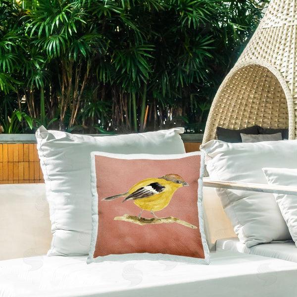 Stupell Industries Lanie Loreth | Traditional Wren Bird Printed Throw Pillow