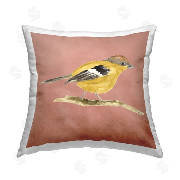 stupell industries Lanie Loreth | Traditional Wren Bird Printed Throw Pillow