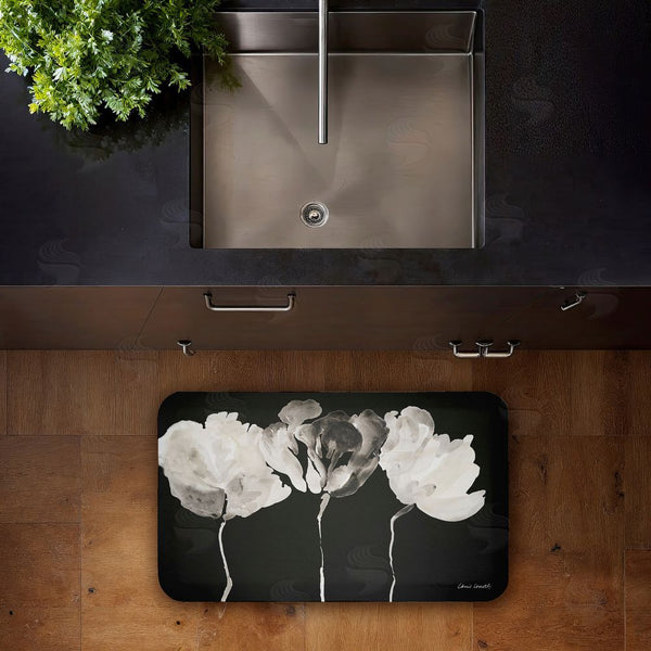 Stupell Industries Lanie Loreth | Trio In Light On Black Anti-Fatigue Mat