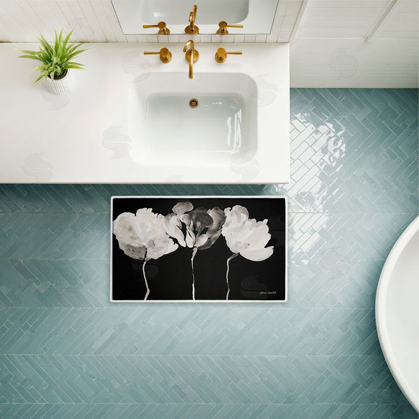 Stupell Industries Lanie Loreth | Trio In Light On Black Plush Bath Mat