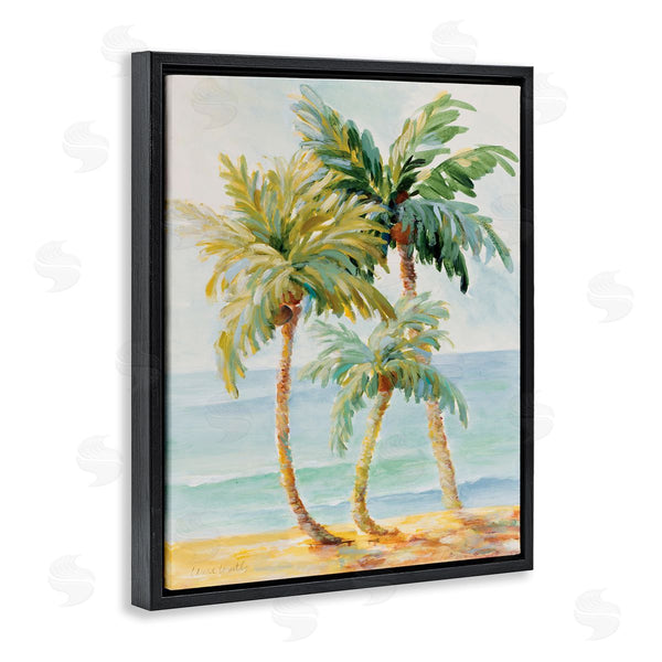 Stupell Industries Lanie Loreth | Tropical Palm Trees On Sand