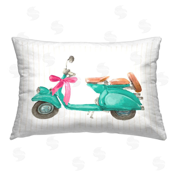 stupell industries Lanie Loreth | Turquoise Scooter & Bow