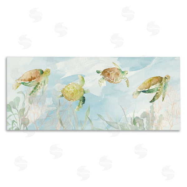 stupell industries Lanie Loreth | Turtles Swimming Among Reef Wall Art